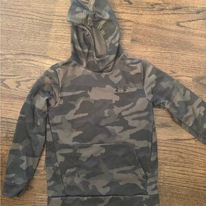 Under Armour Kids Gray Camo Hoodie